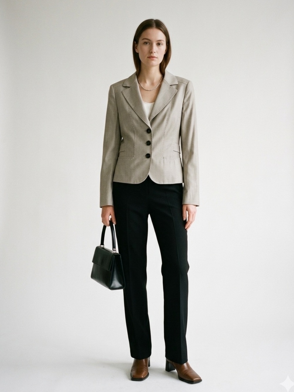 Vintage Laurel Escada Y2K Three Button Fitted Blazer Size EU 34 = US 4 Small